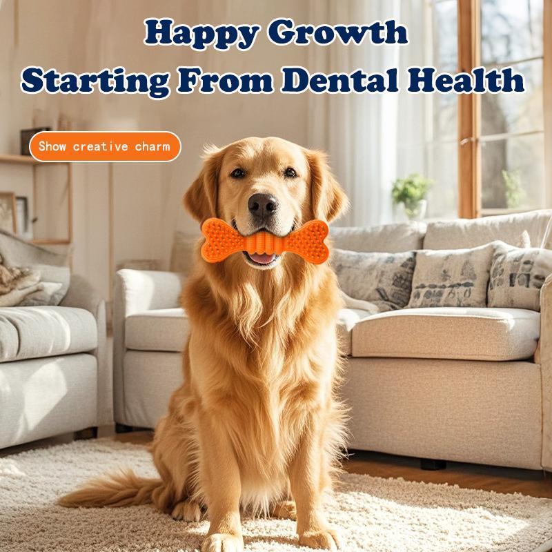Dog Chew Toys Two-pack Dog Toothbrush Care Cleaning Stick Toothbrush Chew Stick For Dog Dental Care Safe Tooth Protection And Cleaning Suitable For Large, Medium And Small Dogs And Puppies Chew Sticks